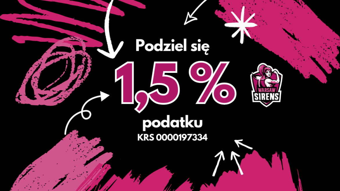 1,5% dla Syren! – Warsaw Sirens