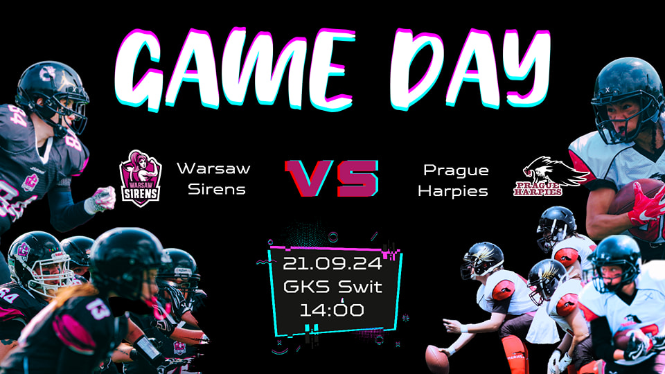 Mecz Futbolu Amerykańskiego – Warsaw Sirens vs Prague Harpies
