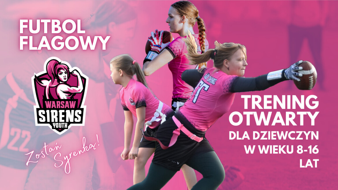 Trening Otwarty juniorskiej drużyny futbolu flagowego