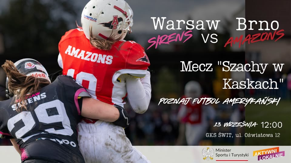 „Szachy w kaskach” – mecz Warsaw Sirens vs Brno Amazons