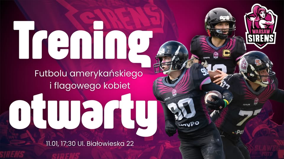 Otwarty trening dla kobiet! Dołącz do Warsaw Sirens